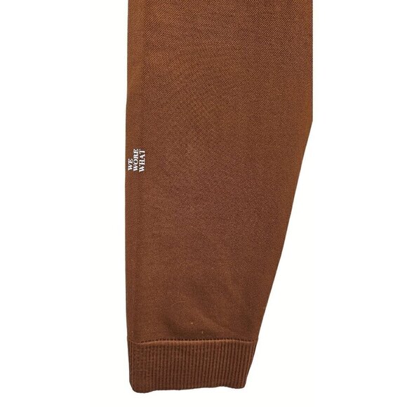 We Wore What Seamless High Waisted Leggings Sz S Brunette Brown Heavyweight NEW - Picture 7 of 13